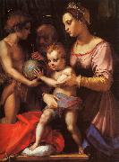 Andrea del Sarto The Holy Family with the Infant St.John oil painting reproduction